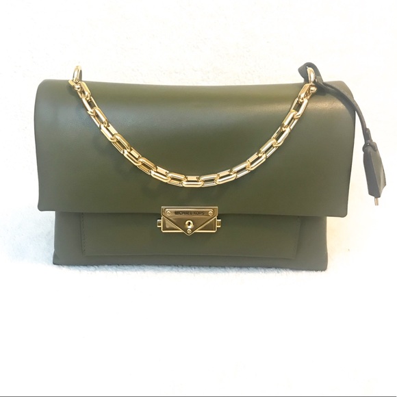 🔴SOLD🔴 MICHEAL KORS Cece Medium Leather Shoulder … - Picture 1 of 7